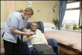 Nurse & Patient - Click to enlarge